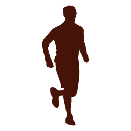 Jogging Erholung Mann Form PNG-Design