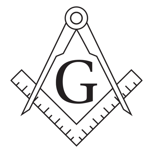 Símbolo de alvenaria Desenho PNG