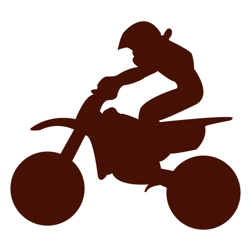 Motocross-Reitsprung PNG-Design