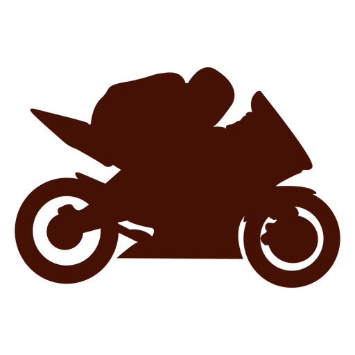 Motorcycle racing speed PNG Design