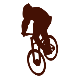 Mountain bike downhill extremo Desenho PNG
