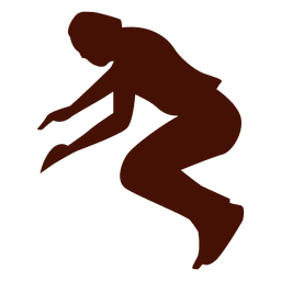 Parkour mitten in der Luft PNG-Design