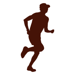 Corriendo maratón Diseño PNG