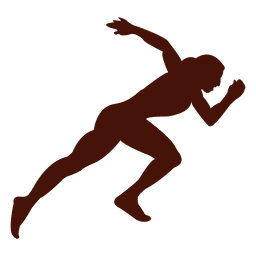 Correndo a velocidade inicial Desenho PNG