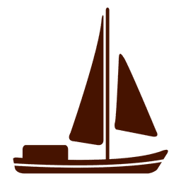 Icono de transporte de vela de barco Transparent PNG
