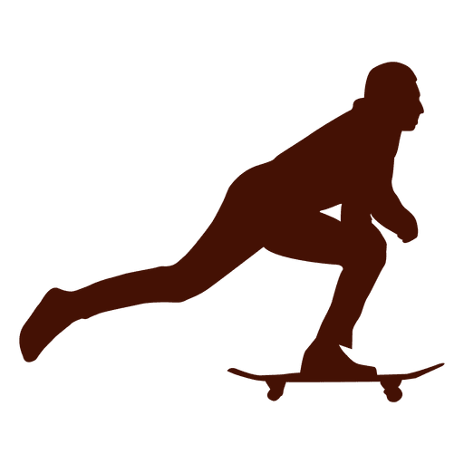 Skateboarding rider