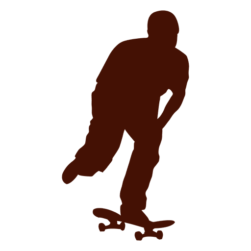Skateboarding riding PNG Design