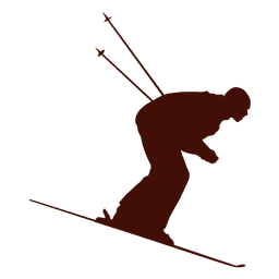 Speed Ski Downhill Desenho PNG