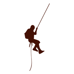 Höhlenforschungsseil PNG-Design