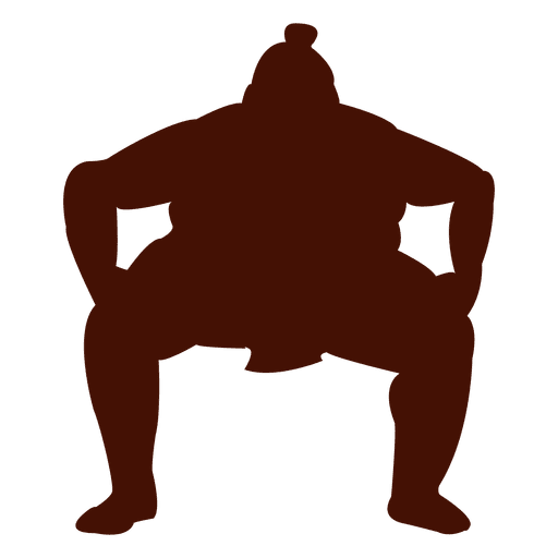 Sumo wrestling heavyweight PNG Design