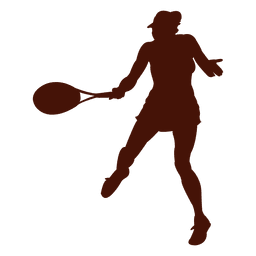 Tennis forehand PNG Design