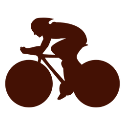 Track cycling circular speed PNG Design
