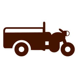 Ícone de bicicleta de transporte Desenho PNG