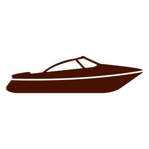 Transportboot-Symbol PNG-Design