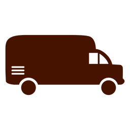 Ícone de transporte logístico de van Desenho PNG