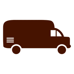 Icono de transporte logístico van