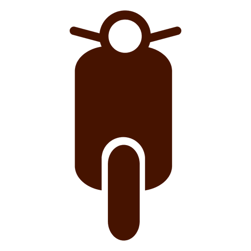 Icono de transporte de scooter Diseño PNG