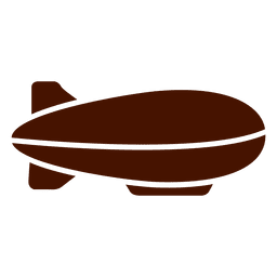 Icono de viaje Zeppelin Diseño PNG