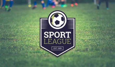 Criador de etiqueta de logotipo de time de futebol Criador de etiqueta de logotipo de time de futebol