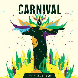 Rio carnival illustration