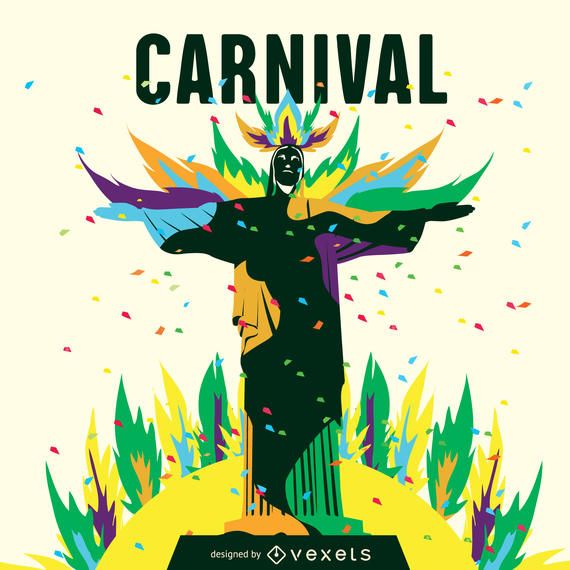 Ilustración carnaval de rio Ilustración carnaval de rio
