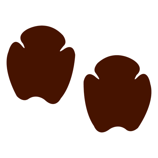 Animal footprint PNG Design