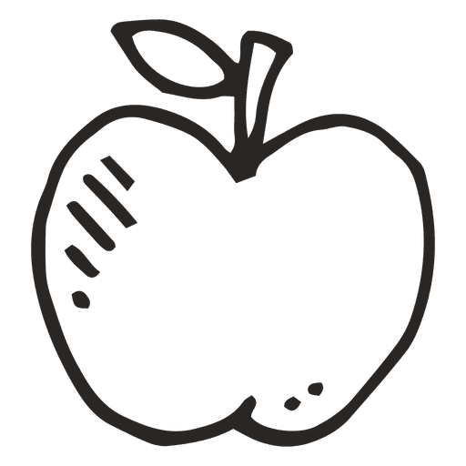 Apfelfruchtnahrung PNG-Design