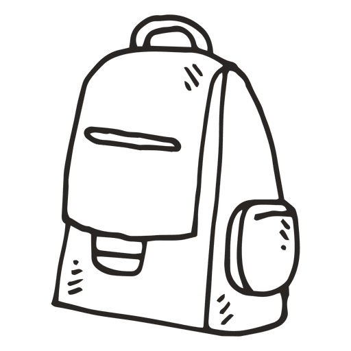 Escola mochila Desenho PNG