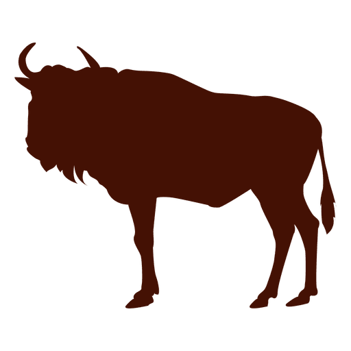 Buffalo silhouette PNG Design
