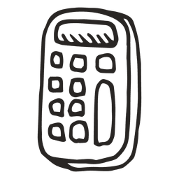 Escuela de matemáticas calculadora Diseño PNG