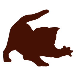 Cat pet angry silhouette Transparent PNG