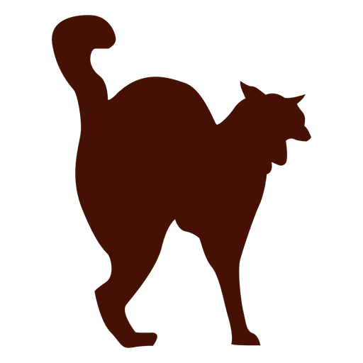 Katze Haustier Silhouette PNG-Design