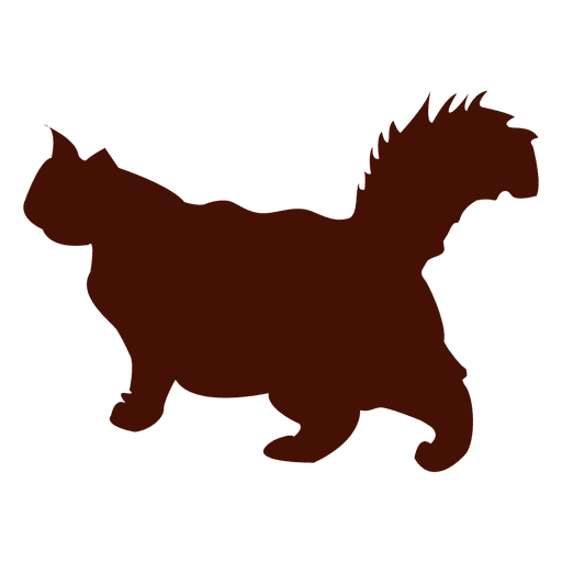 Download Big cat walking pet silhouette - Transparent PNG & SVG vector file