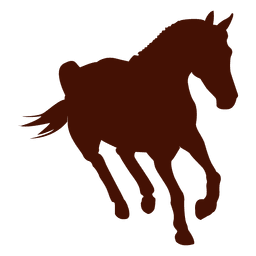 Farm silhouette horse PNG Design