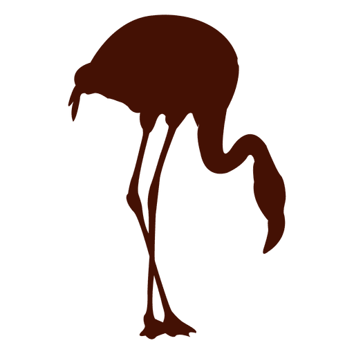 Flamingo-Silhouette PNG-Design