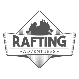 Rafting Adventures Badge PNG & SVG Design For T-Shirts