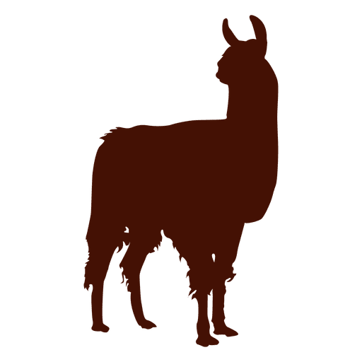 Download Llama silhouette - Transparent PNG & SVG vector file