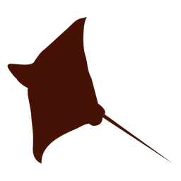 Silhueta de mananta de Manta ray Desenho PNG Transparent PNG