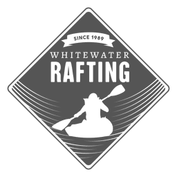Emblema de rótulo de rafting hipster Desenho PNG