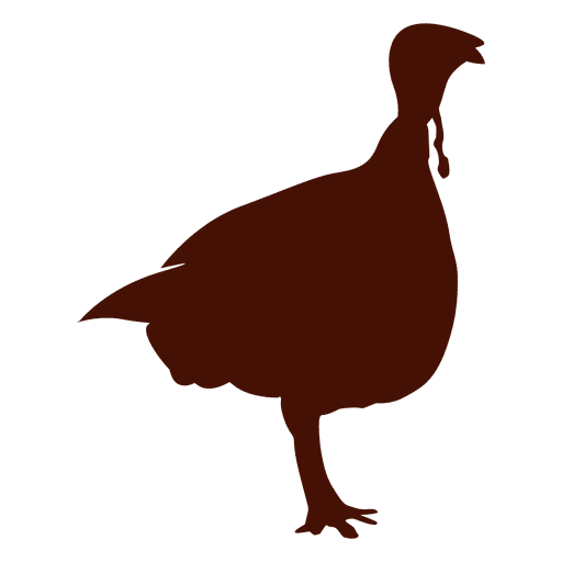 Download Simple turkey silhouette - Transparent PNG & SVG vector file