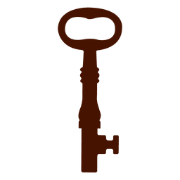 Vintage key PNG Design