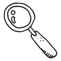 Escuela de lupa zoom Diseño PNG
