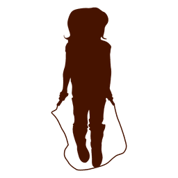 Jump Rope Girl PNG Design