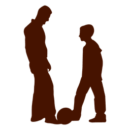Familia de niño papá Diseño PNG