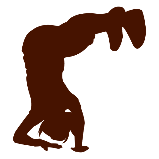 Dancer break dance silhouette PNG Design