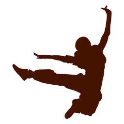 Dancer break dance silhouette 2 PNG Design Transparent PNG
