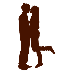 Família beijo casal Desenho PNG