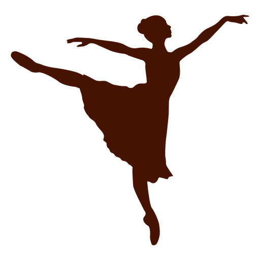 Female dancer silhouette 4