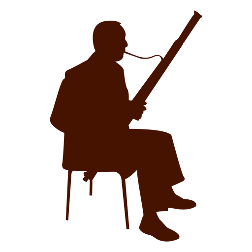 Music instrument musician silhouette PNG Design