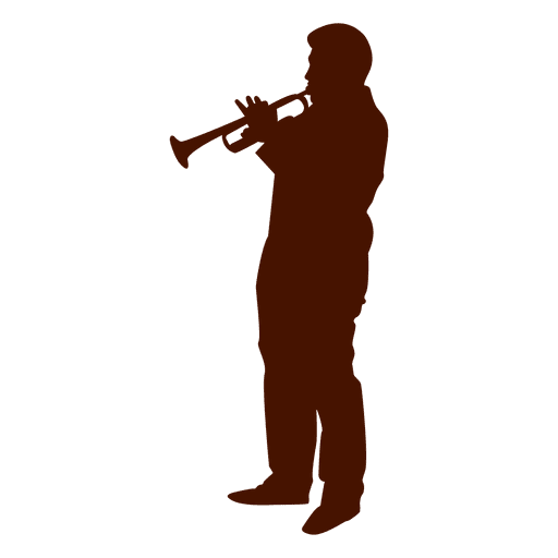 Musician instrument music silhouette